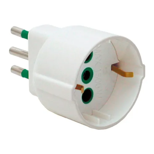 FANTON ADATTATORE CIVILE SCHUKO 10A BIANCO...