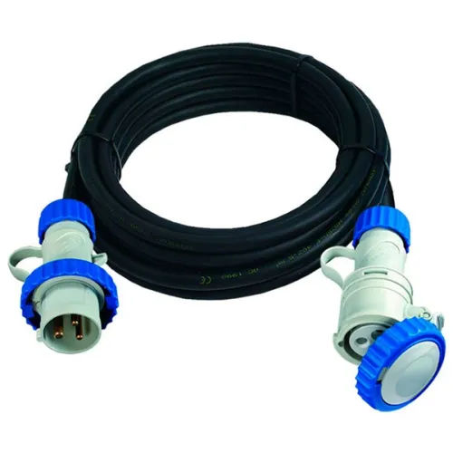 PROLUNGA INDUSTRIALE CON PRESA E SPINA BLU CEE...