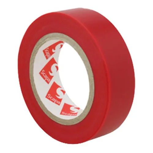 NASTRO ISOLANTE ROSSO MM 19X25 MT [NIR19]