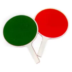 PALETTA PER MOVIERI TRAFFICO VERDE ROSSA F.403 CM.30 [PM403]