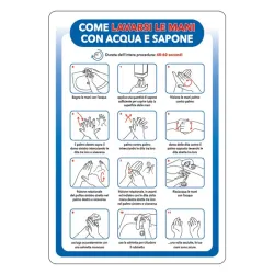 SEGNALE COVID LAVARSI MANI 30X20 [S4801030]