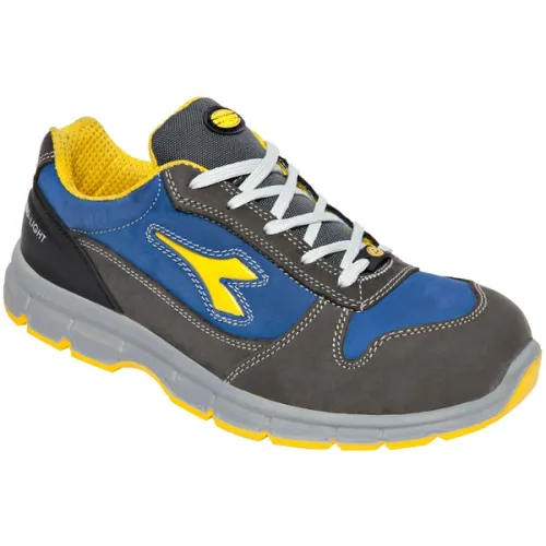 SCARPA DIADORA RUN TEXT LOW S1P GRIGIO BLU 43...