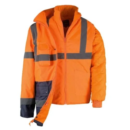 PARKA HV 3/1 ARANCIO/BLU M