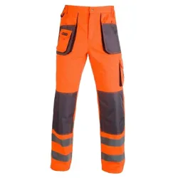 PANTALONE SMART HV ARANCIO XXL