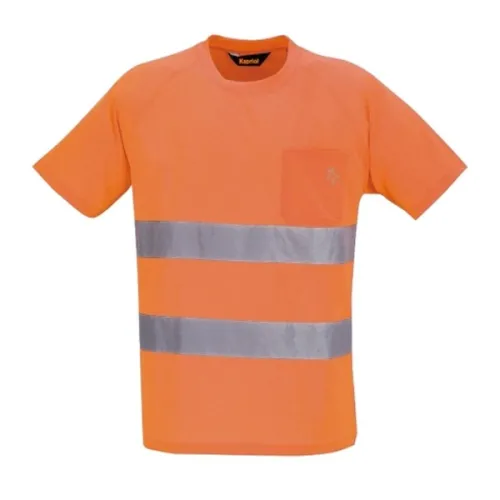 T-SHIRT HV ARANCIO L