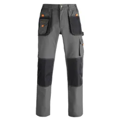 PANTALONE SMART GRIGIO/NERO XXL
