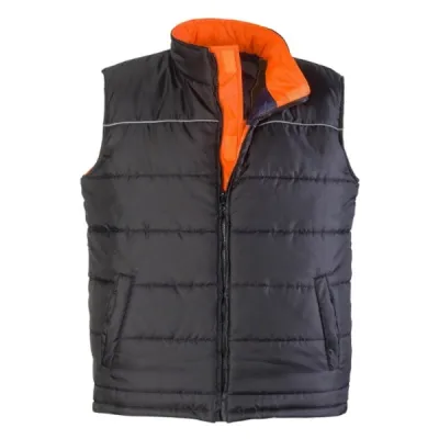 GILET HV ARANCIO REVERS. L