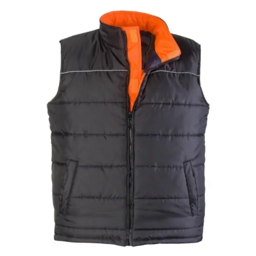 GILET HV ARANCIO REVERS. XL