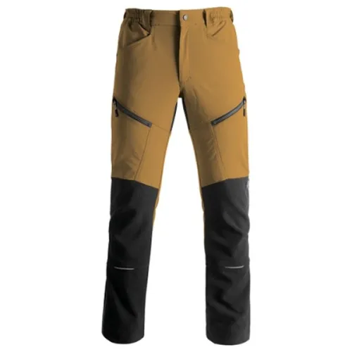 PANTALONE VERTICAL OCRA/NERO L