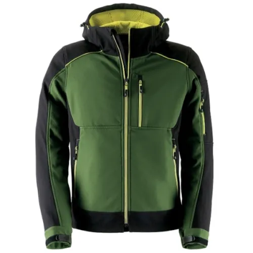 GIACCA DYNAMIC SOFTSHELL VERDE/NERO L