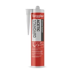 SIGILLANTE SILICONE ACETIC STANDARD 100 BIANCO 24X280 ML