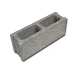 BLOCCO CEMENTO 15x20x50 2 FORI INTONACO (N.84 PZ/PAL)