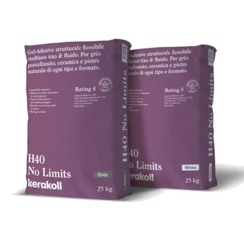 COLLA H40 NO LIMITS GRIGIO SACCHI 25 KG