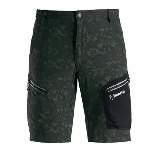 PANTALONE CORTO TECH CAMO VERDE XXL