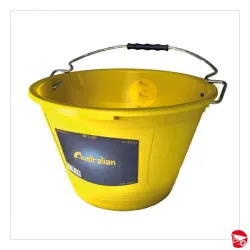 SECCHIO PLASTICA GIALLO - MADE -