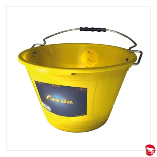 SECCHIO PLASTICA GIALLO - MADE -