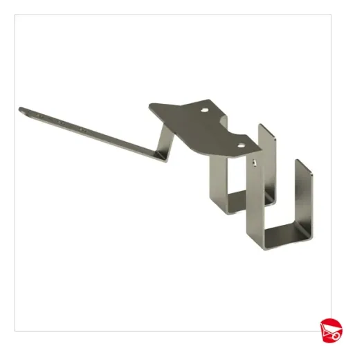 GANCIO PER SCALA INOX