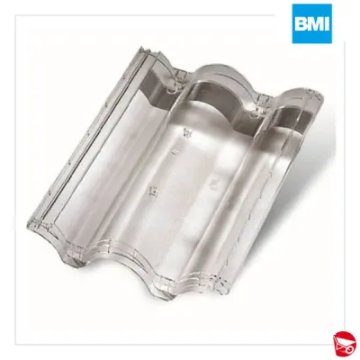TEGOLA TRASPARENTE PLEXIGLASS COPPO DI FRANCIA (12 PZ/CF)