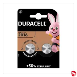 PILE DURACELL 2016 LITIO   2PZ [PD2016/2]