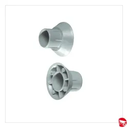 ROSETTA PER TUBO RIGIDO RIGATO MM. 22 (1000 PZ) [30]