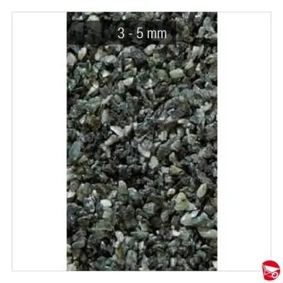 SASSO GRANULATO VERDE ALPI 3-5 MM SACCO DA 25 KG