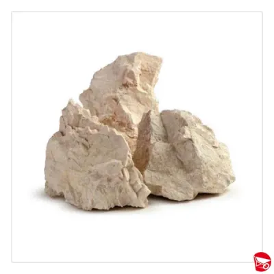 SASSO GRANULATO BIANCO BOTTICINO 8-12 MM SACCO DA 25 KG.