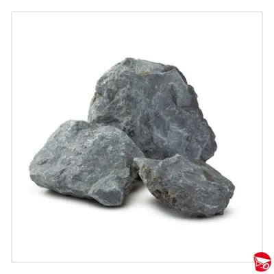 SASSO GRANULATO GRIGIO CENERE 8-12 MM SACCO DA 25 KG.