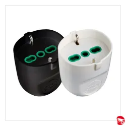 PRESA FME 81051 SCHUKO NERO [F81051]