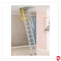 SCALA RETRATTILE ACCIAIO 50X100 H 3MT MULTISTRATO [323M]