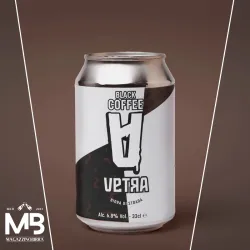 BLACK COFFEE - DARK LAGER 6,8% ALC. (LATT 33 CL) (12)