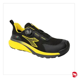 SCARPA DIADORA VORTEX LOW BOA GIALLO S3S 42 [SD3VBG42]
