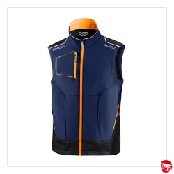 GILET SPARCO ILLINOIS TECH BLU-ARANCIO L [GSTBAL]