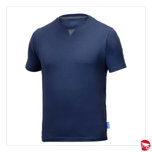 T-SHIRT SPARCO GRIT LINCOLN BLU TG. L [TSGLBL]