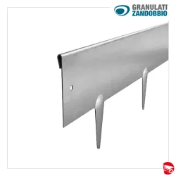 BORDURA ACCIAIO ALL-IN-ONE H.20 L 200 (5 PZ/BOX)