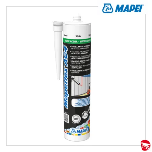 MAPEFLEX AC4 ACRILICO BIANCO 310 ML (12)