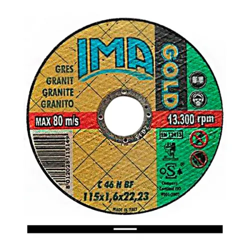 DISCO IMA-GOLD PER TAGLIO GRES-GRANITO Ø...